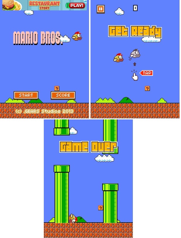 Hacking Flappy Bird By Playing Mario