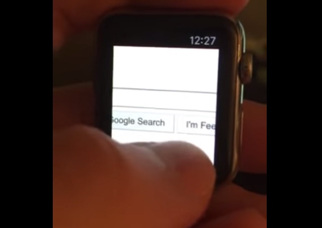 iOS hacker Comex hacks Apple Watch to run a web browser - iOS Hacker