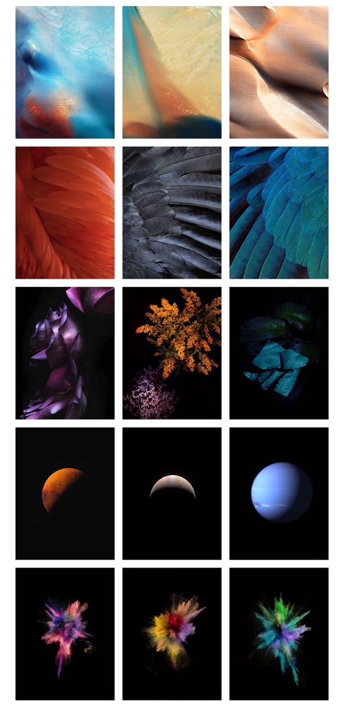 Download all of the still and live iOS 9 wallpapers here - PhoneArena