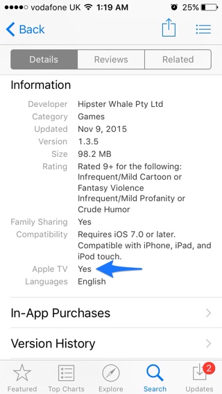 App Store Apple TV