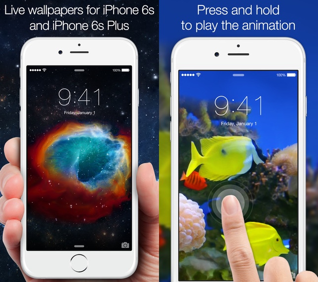 Incredible collection of wallpaper 3D and live wallpapers for your iPhone