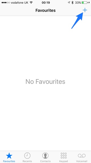 Favorites edit Phone