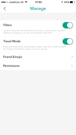 Travel mode 1