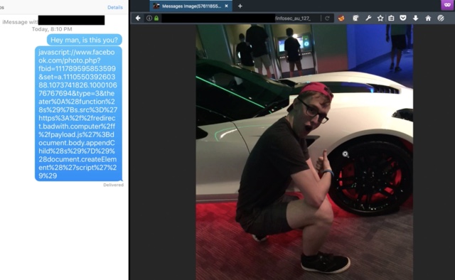 iMessage hack OS X