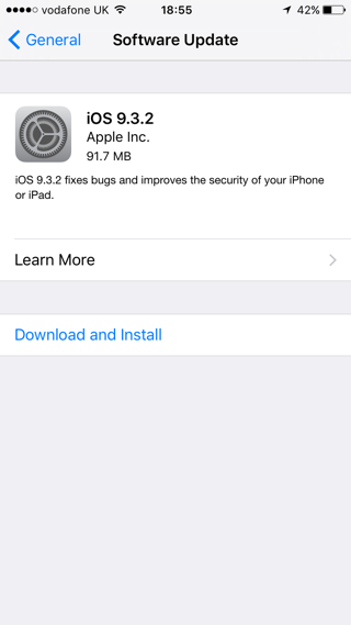 iOS 9.3.2