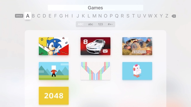 tvOS rename folder