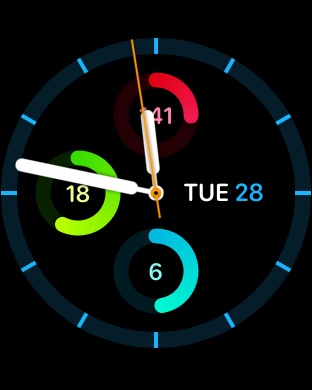 watchOS 3 Activity face