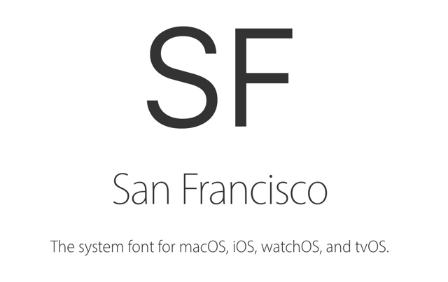 Download San Francisco Font