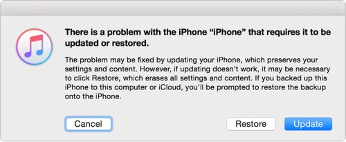 iPhone stuck at Apple logo