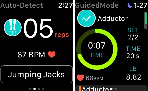 Gymatic workout tracker sales