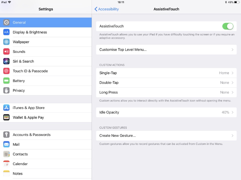 how to get back to home screen with apple pencil