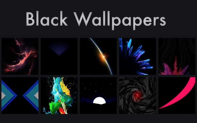 Awesome Black Wallpapers For iPhone 13's OLED Screen (Ep. 8) - iOS Hacker