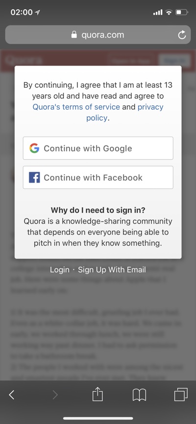 Is it possible to get past login history report on Facebook? - Quora