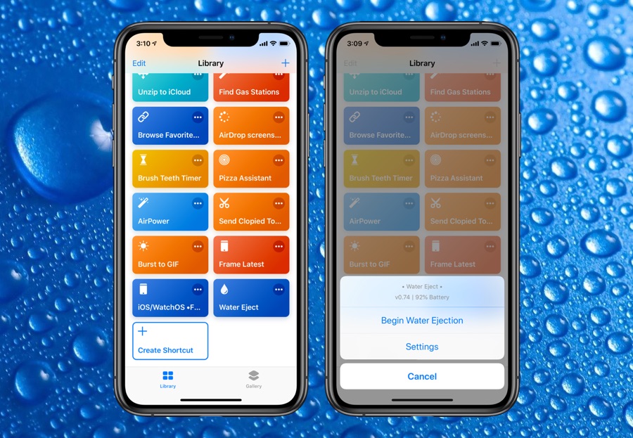 Use Water Eject Siri Shortcut To Take Water Out Of iPhone's Speaker Grill - iOS Hacker