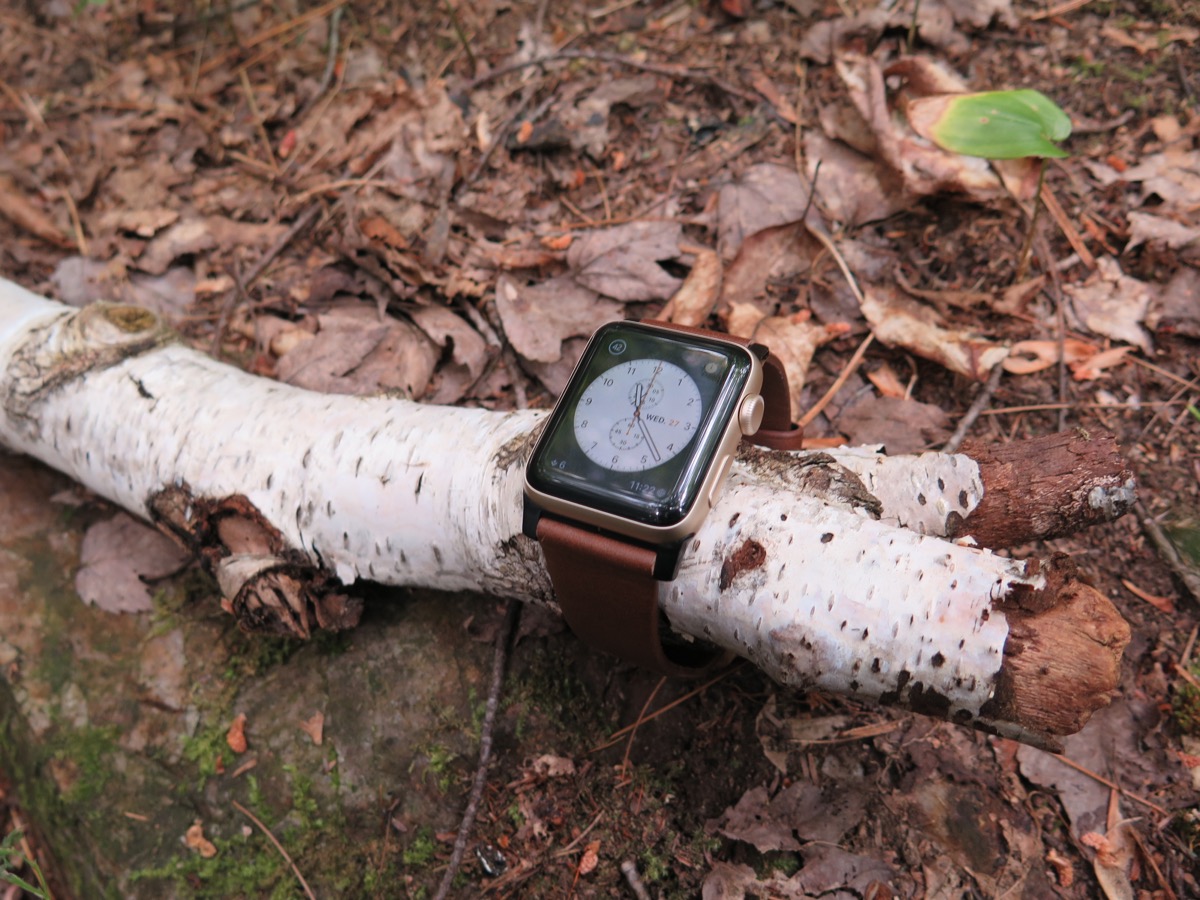 Leather Apple Watch Band  Made from Horween Leather