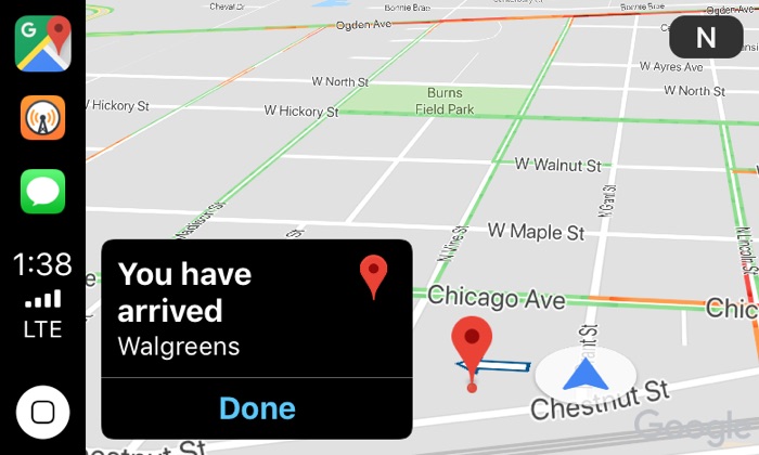 Take Apple CarPlay Screenshots