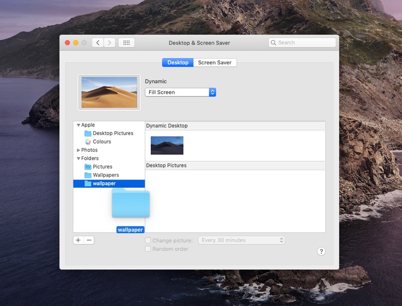 dynamic desktop mac