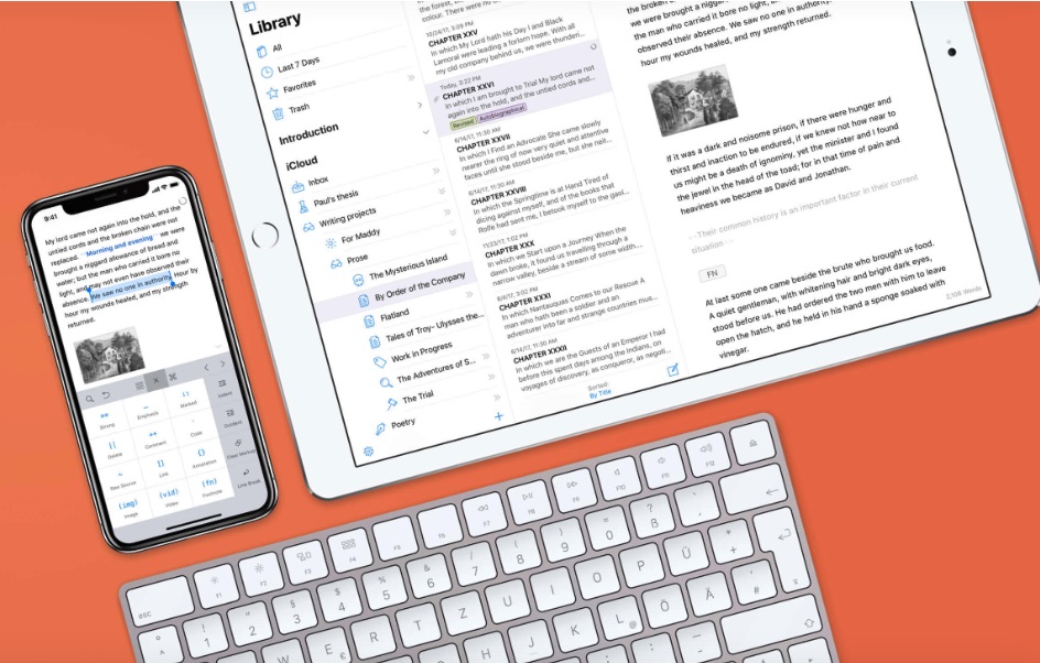 free writing apps for ipad