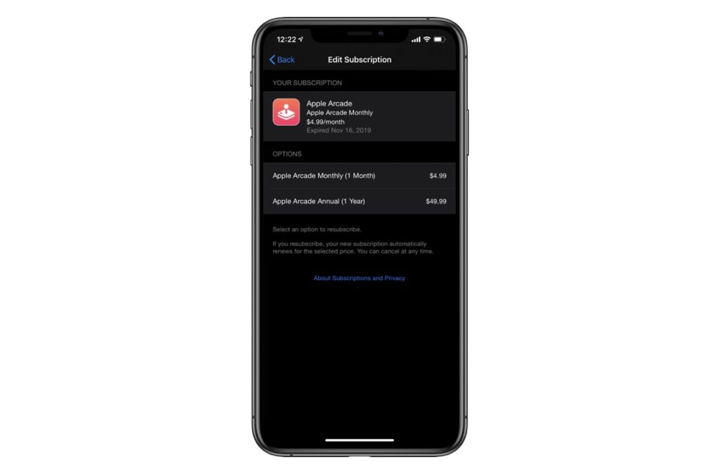 Apple Arcade Annual Subscription