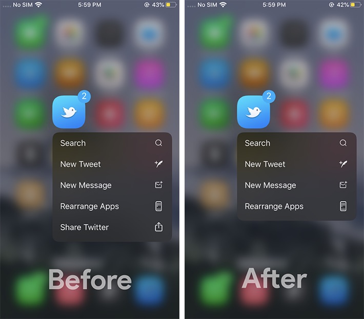 NoShareXIII tweak