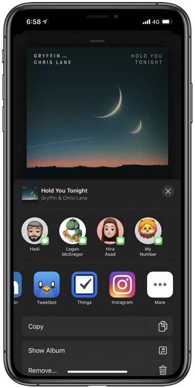 How To Share Apple Music Song On Instagram Story IOS Hacker how-to-share-apple-music-songs-to-instagram-stories-on-iphone-ios-13