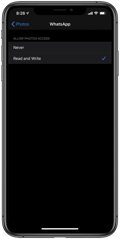 Save videos whatsApp iPhone