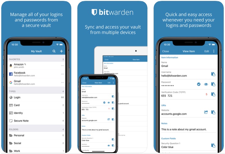 Bitwarden password manager
