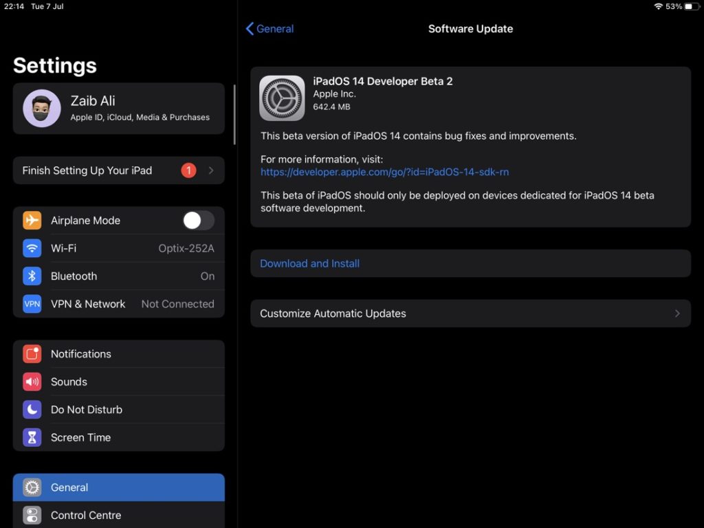 ipados 14 beta profile download ipados 14 beta profile download