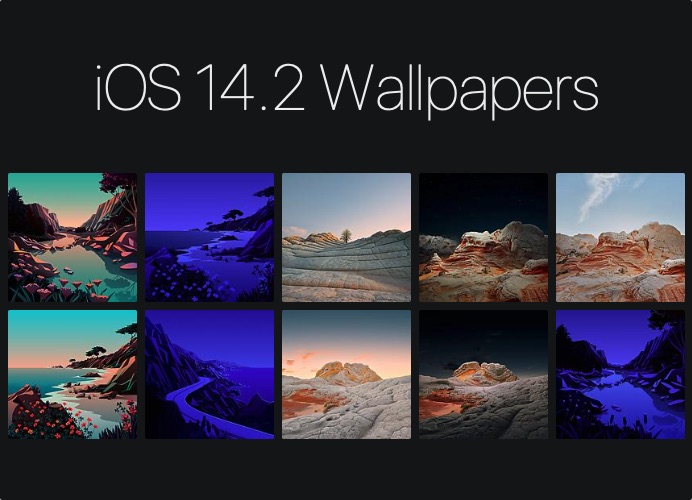Tải loạt hình nền siêu đẹp vừa được Apple bổ sung trong iOS 142