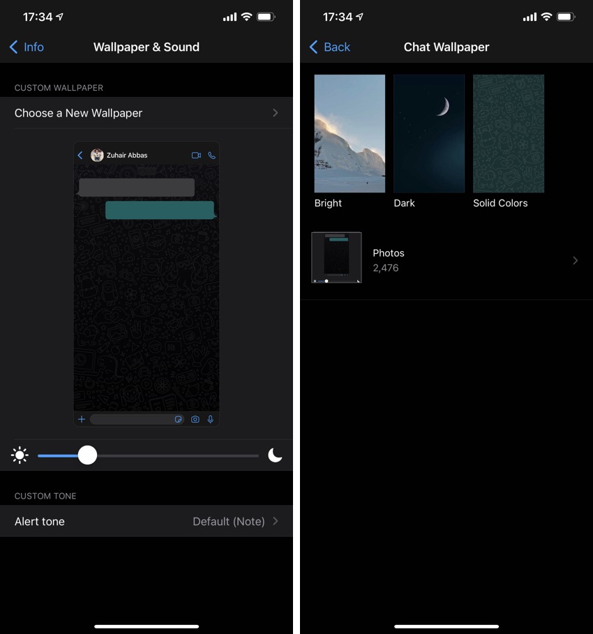 WhatsApp How to Set Custom Wallpaper for Chats on Android iPhone Gadgets 360