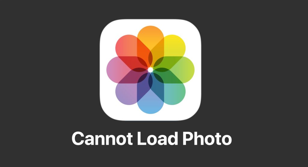iPhone Cannot Load Photo