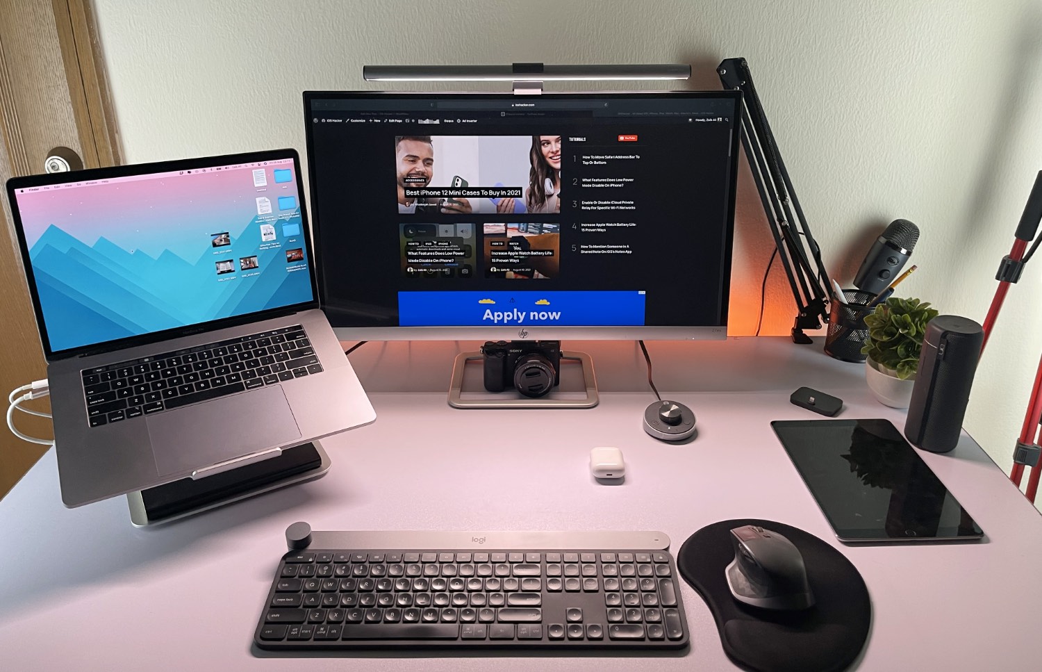 BenQ ScreenBar Plus Review: Best Desk Lamp For Mac - iOS Hacker