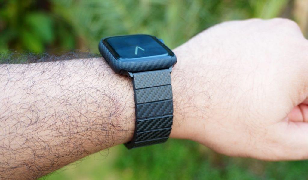 Pitaka Carbon Fiber Watch Band And Air Case For Apple Watch