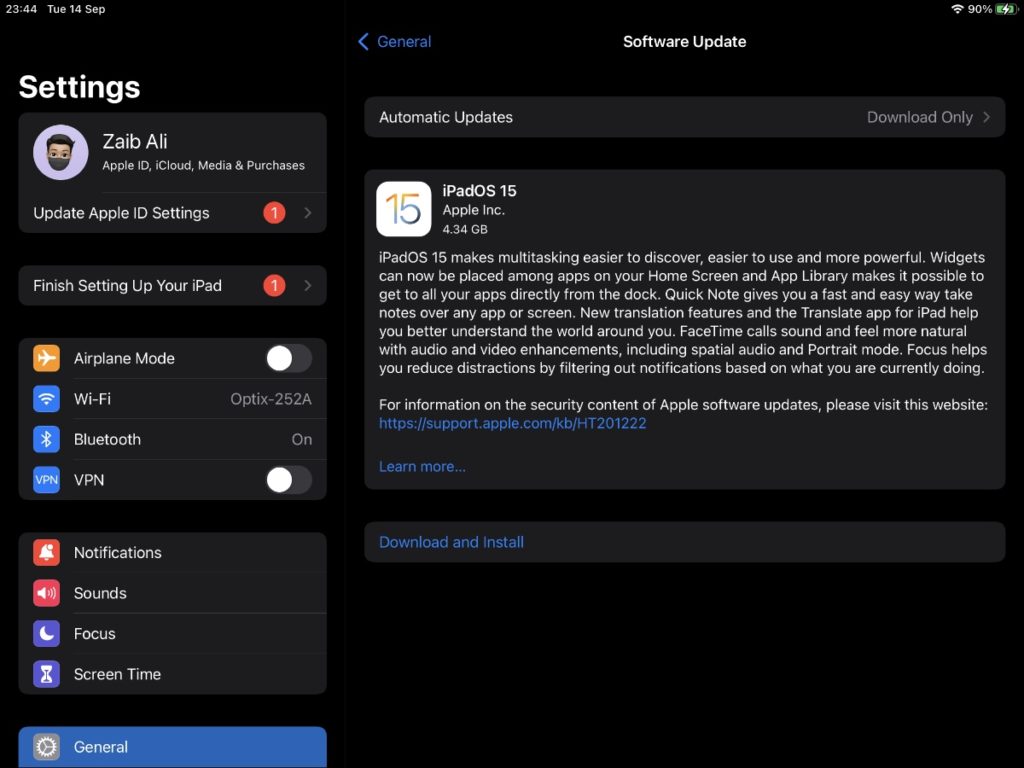 iOS 15 Release Candidate