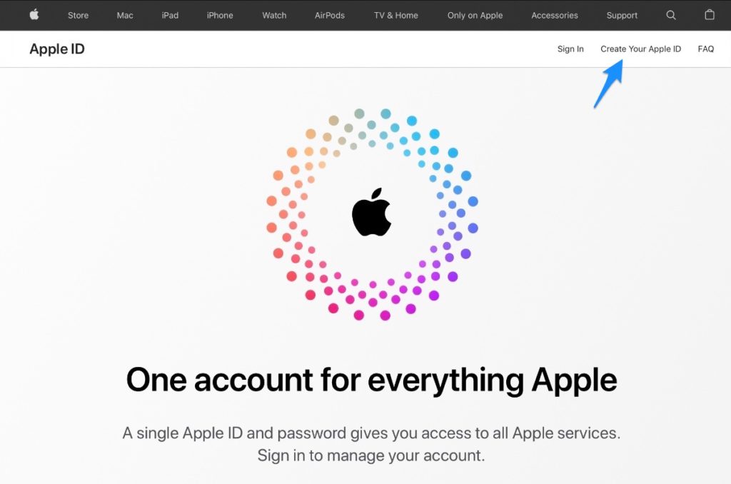 创建免费的美国 Apple ID
